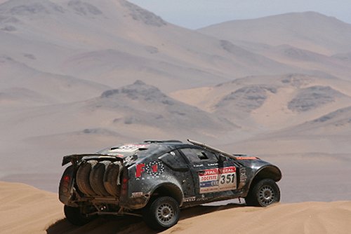 Comeback McRae met Team Prodakar F1 Racing Energy Drink in Dakar Rally